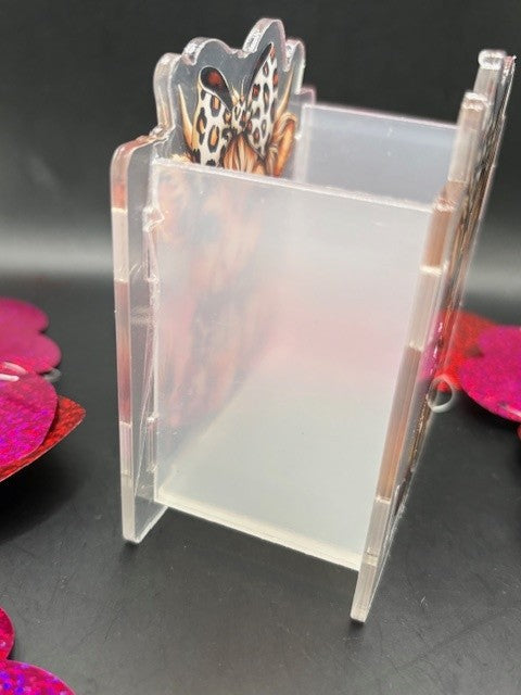 Acrylic Pen Holder: Desk Organizer, Pencil Box