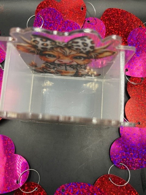 Acrylic Pen Holder: Desk Organizer, Pencil Box