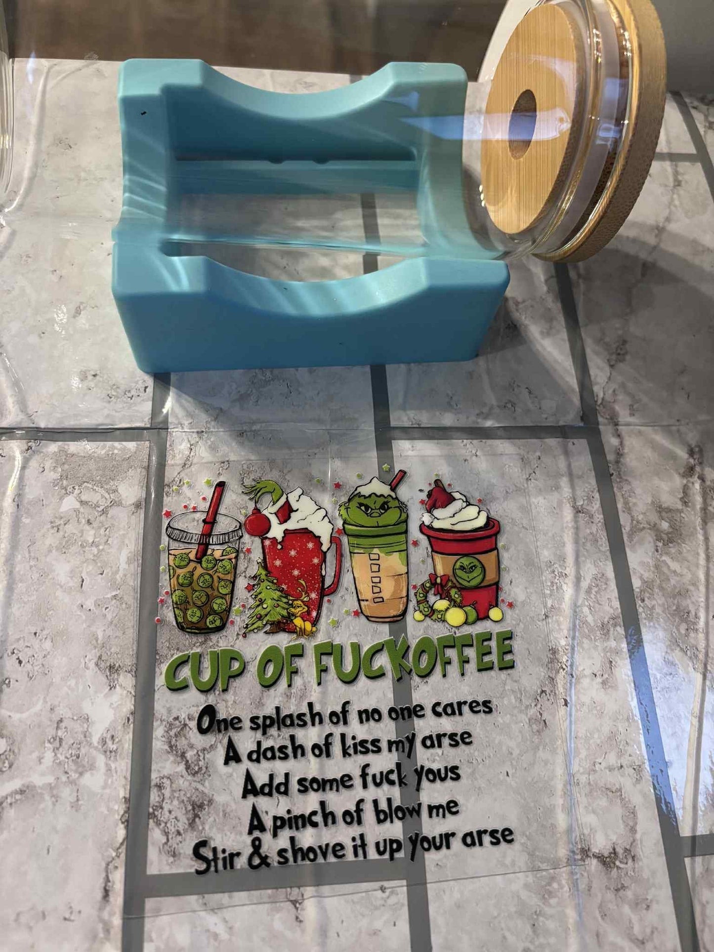 Christmas Cup Decals